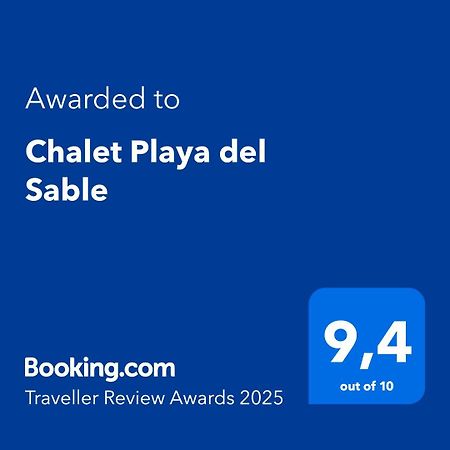 Chalet Playa del Sable Hinojedo Eksteriør bilde
