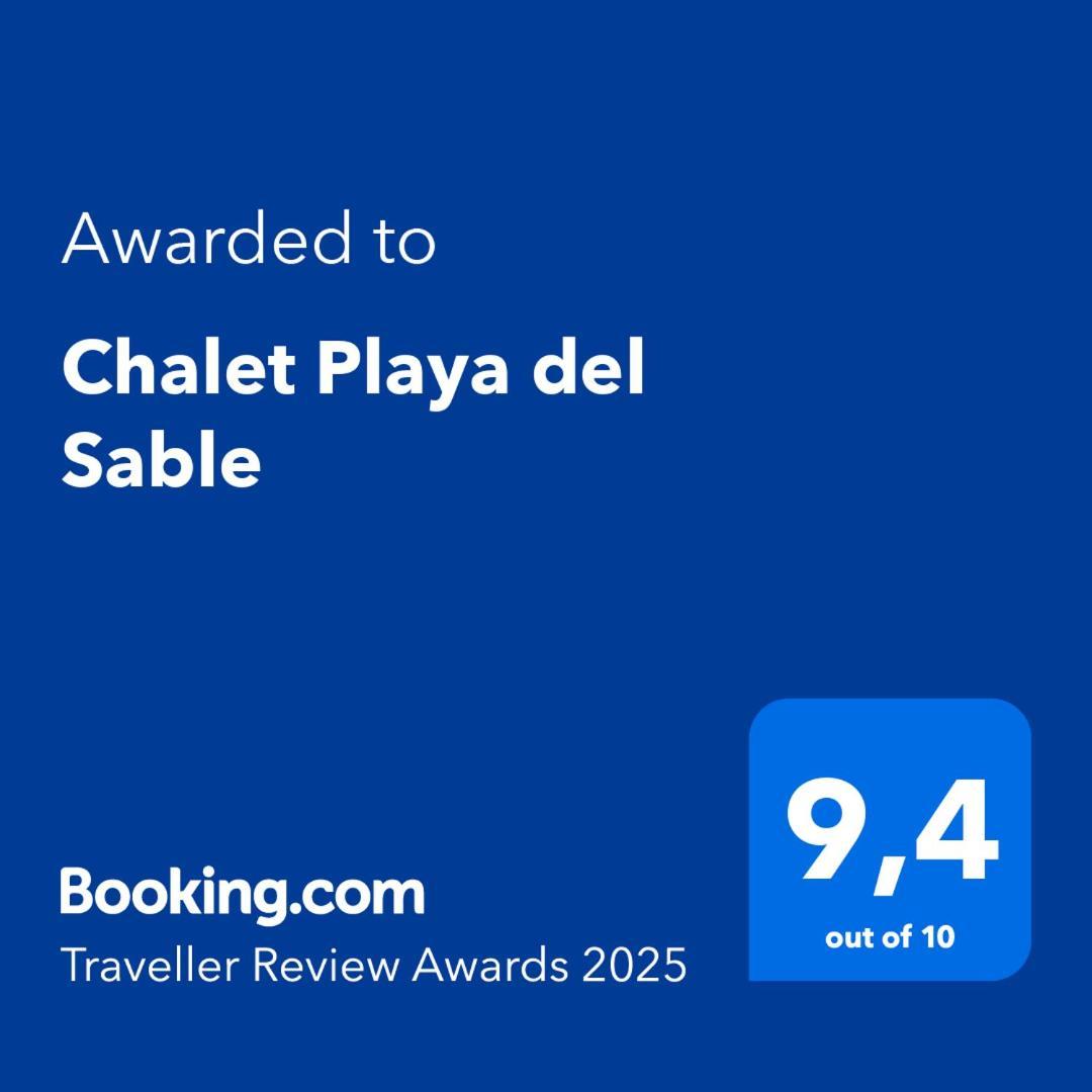 Chalet Playa del Sable Hinojedo Eksteriør bilde